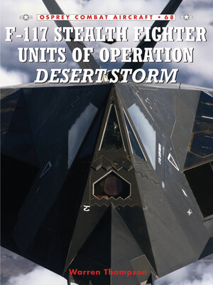 cover image of F-117 Stealth Fighter Units of Operation Desert Storm